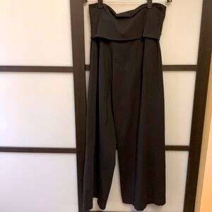 Fold-over waist wide-leg casual Lululemon pants